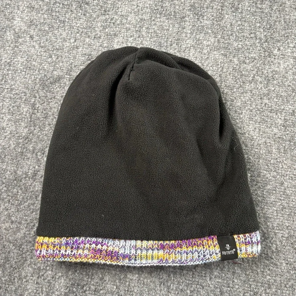 Forbusite Winter Slouchy Knit Beanie Space Dye Colorful Marled Knit Gorpcore Ski